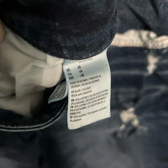 American Eagle Outfitters Airflex Denim Shorts Womens Size 20 - Picture 3 of 3